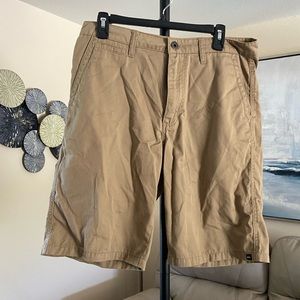 Khaki Quiksilver Men’s Shorts (32)